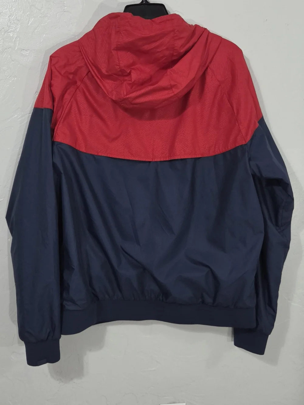 Nike Golf Windbreaker Jacket L Red Navy Athleisure Golfcore Sporty Retro